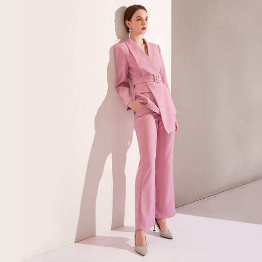 Traje Ejecutivo Femenino Elegancia Profesional Estilo Occidental