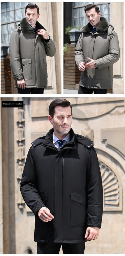 Abrigo Desmontable de Largo Medio para Hombre - Image 20