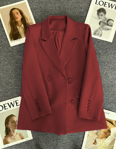 Blazer Cruzado para Mujer - Elegancia Primavera Otoño - Image 23