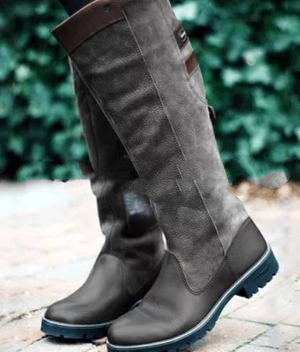 Botas Altas Planas para Mujer Talla Grande 40-43 - Estilo Otoño - Image 3