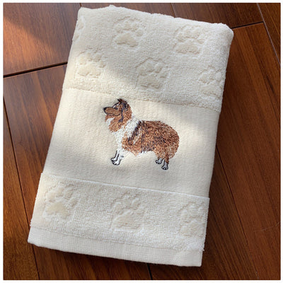 Toalla Absorbente para Mascotas con Bordado de Perro - Image 22