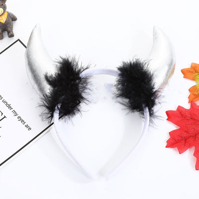 Diadema de Cuernos de Demonio para Decoración y Actuación de Halloween - Image 18