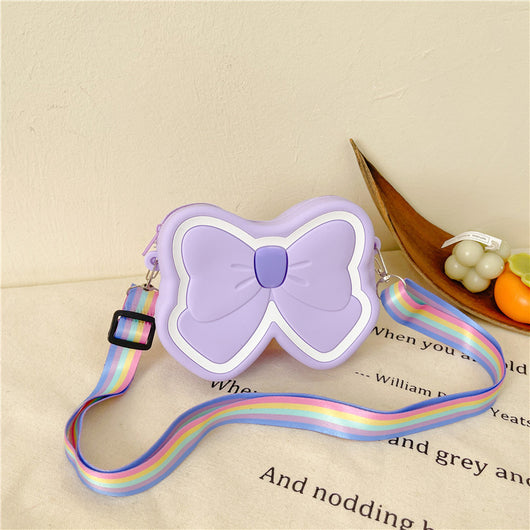 Bolso Infantil de Silicona con Diseño de Mariposa - Image 3