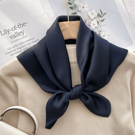 Pañuelo de Seda Elegante Retro para Primavera y Otoño - Image 6