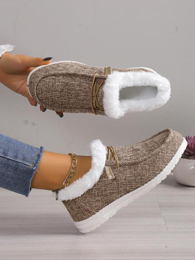 Zapatos Casuales Planos de Algodón para Mujer - Image 7