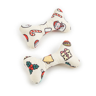 Juguete Peluche Navideño para Perros - Alivia Estrés y Mastica - Image 4