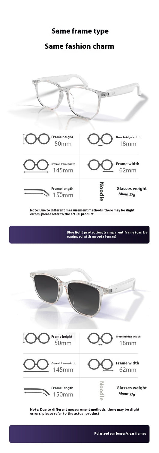 Gafas de Sol Inteligentes Bluetooth con Polarización y Protección UV - Image 7