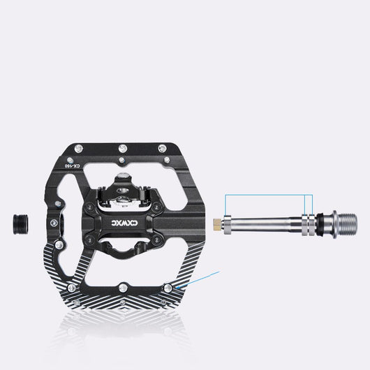 Pedal Plataforma de Aluminio con Paso Plano para Bicicleta de Montaña - Image 18