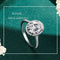 Anillo de Plata 925 con Diamante Huevo de Paloma