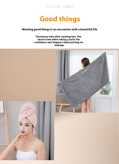 Toalla Secadora de Microfibra Coral - Absorción Rápida y Secado Ultrarrápido - Image 12