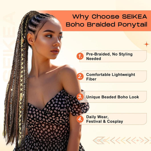 Cuentas Trenzadoras para Extensiones de Cabello - Sistema de Cierre Seguro - Image 3