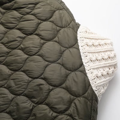 Chaqueta Acolchada de Algodón y Nylon para Mujer - Diseño Primavera - Image 12