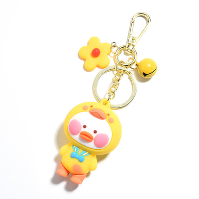 Llavero Pato Dudu de Epoxy - Adorable Accesorio Cartoon Viral - Image 14