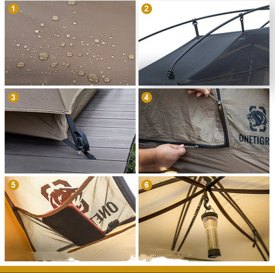 Tienda de Campaña Resistente para Camping, Playa y Parques - Image 10
