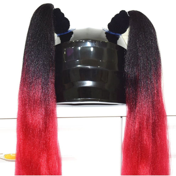 Accesorios Decorativos para Casco - Trenzas Dobles y Dreads