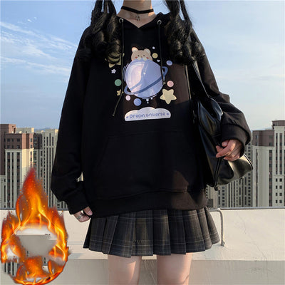 Sudadera Holgada Trendy para Niñas - Top Ligero Escuela Secundaria - Image 4