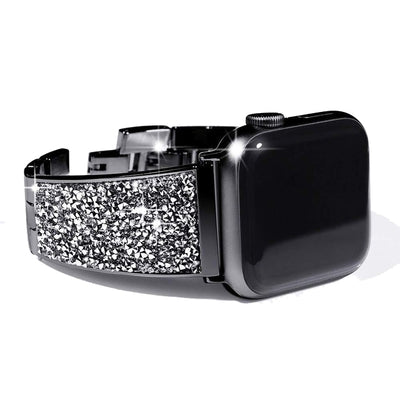 Pulsera de Moda con Banda de Diamantes y Metal - Image 4