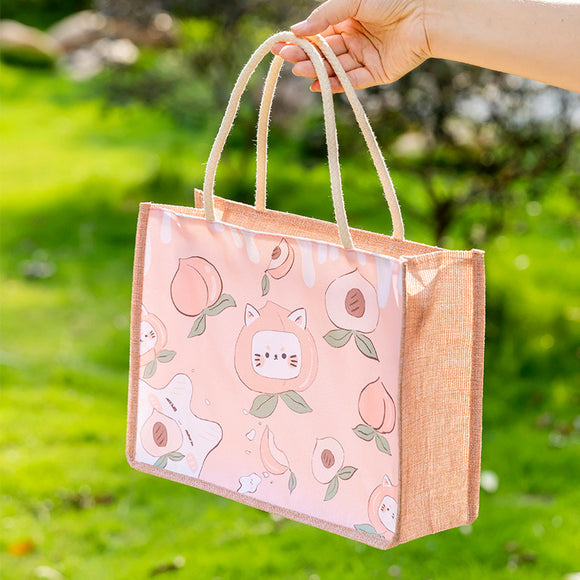 Bolsa Tote Organizadora para Estudiantes - Ideal para Libros, Almuerzo y Accesorios