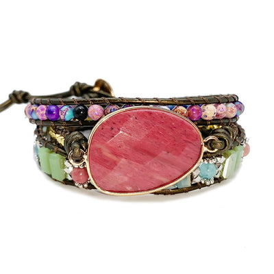 Pulsera Bohemia Multicapa Artesanal - Image 6