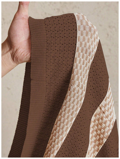 Polo Manga Corta Tejido a Rayas para Hombre - Image 18