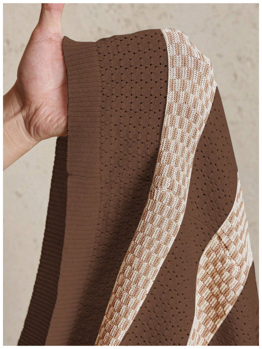 Polo Manga Corta Tejido a Rayas para Hombre - Image 18