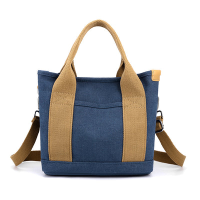 Bolsa de Lona Estilo Coreano de Gran Capacidad para Viajes y Uso Diario - Image 16