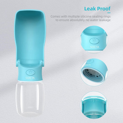 Botella Dispensadora de Agua Portátil para Perros - Todo Tamaño - Image 10