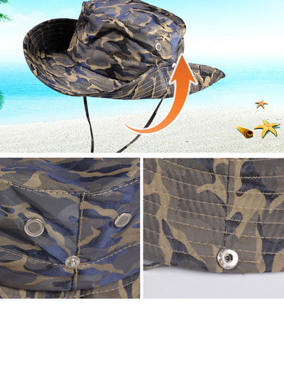 Gorra de Pescador y Montañero con Protección Solar UV - Image 10
