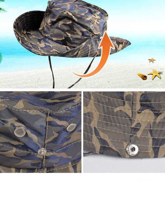 Gorra de Pescador y Montañero con Protección Solar UV - Image 10