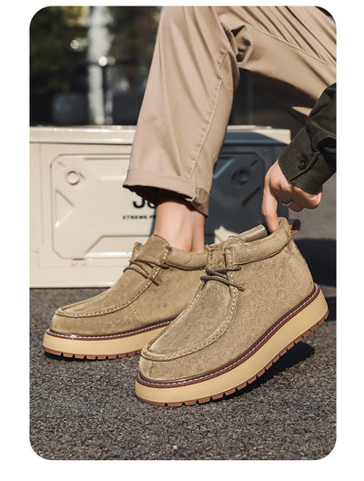 Botas de Ante Canguro Genuino - Estilo Martens Premium para Hombre - Image 23