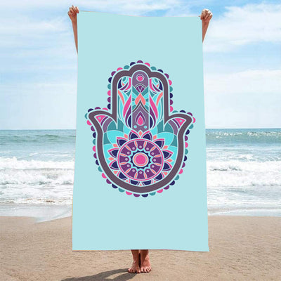 Toalla de Playa Estampada - Diseño Vacaciones Junto al Mar - Image 28