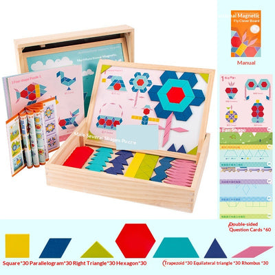 Puzzle Tangram Educativo para Niños - Bloques de Construcción Lógica - Image 10