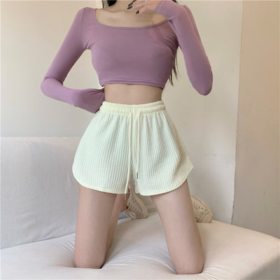 Shorts Deportivos para Mujer con Cordón Ajustable - Casual y Cómodo - Image 14