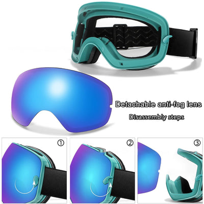 Gafas Deportivas Antivaho para Esquí y Montaña - Protección Ocular Miope Unisex - Image 13