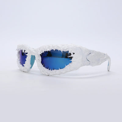 Gafas de Sol Cat Eye Punk con Estilo Unisex - Protección UV y Personalidad - Image 12