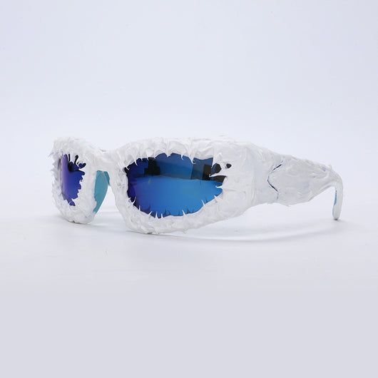 Gafas de Sol Cat Eye Punk con Estilo Unisex - Protección UV y Personalidad - Image 12