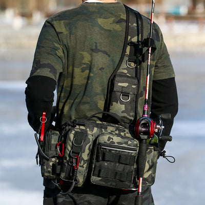 Bolsa de Pesca Multifuncional Impermeable para Aventuras al Aire Libre - Image 3