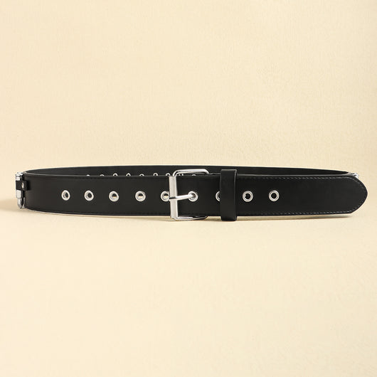 Cinturón Punk Rock con Remaches Balas Negro Unisex - Accesorios Hip-hop de Moda - Image 27