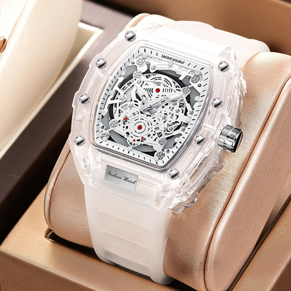 Reloj Transparente para Hombre Impermeable - Diseño Moderno y Elegante