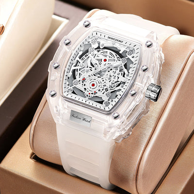 Reloj Transparente para Hombre Impermeable - Diseño Moderno y Elegante