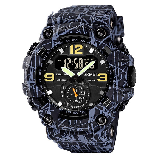 Reloj Deportivo Digital Resistente para Hombre con Pantalla Grande y Sincronización Electrónica - Image 3