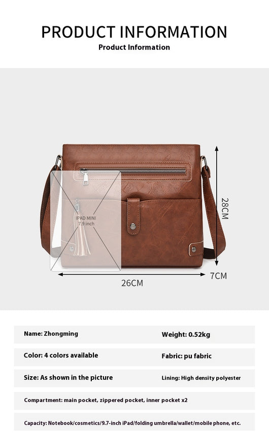 Bolso para Mujer con Detalles de Borlas Elegantes - Image 10