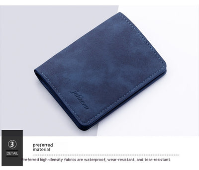 Billetera Compacta de Cuero para Licencia y Tarjetas - Diseño Ultrafino Multifuncional - Image 12