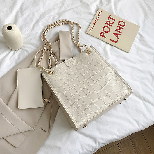 Bolsa Tote Chain Versátil - Image 12