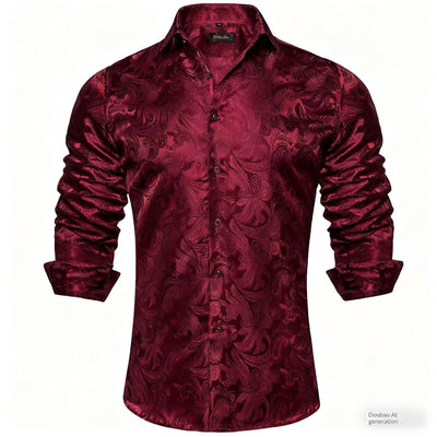 Camisa Casual Deportiva Holgada con Solapa para Hombre - Image 26