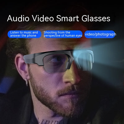 Gafas Inteligentes Bluetooth con Conducción Ósea para Música y Llamadas - Image 2