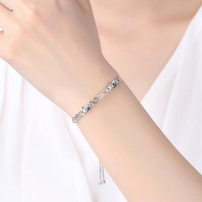 Pulsera de Abeja Retráctil en Plata de Ley S925 - Image 5