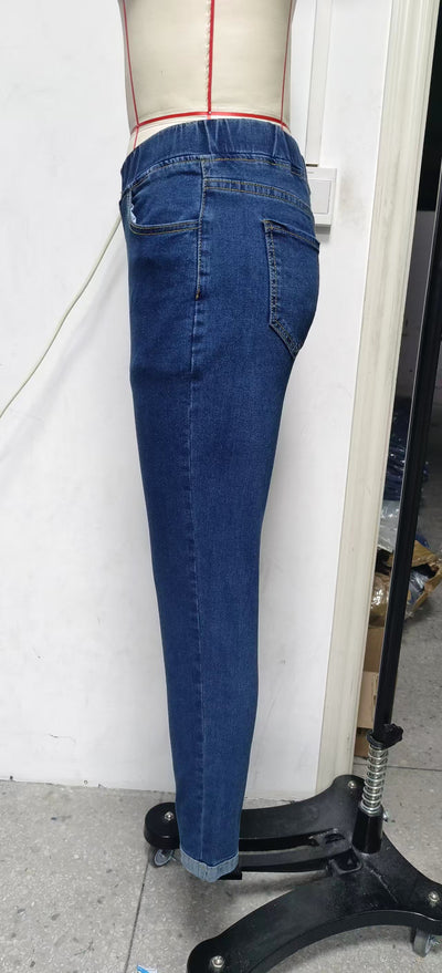 Jeans Tobilleros Elásticos Reductores con Efecto Moldeador - Image 12