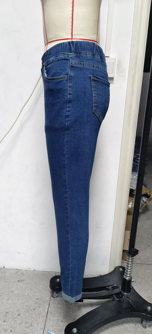 Jeans Tobilleros Elásticos Reductores con Efecto Moldeador - Image 12