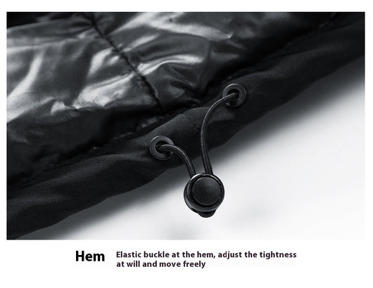 Abrigo Grueso para Hombre con Cuello de Piel - Otoño e Invierno - Image 16